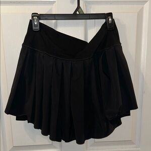 Aerie Black Tennis Skort